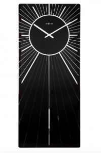 Nextime :: Zegar Ścienny Heavenly 30 x 70cm Czarny