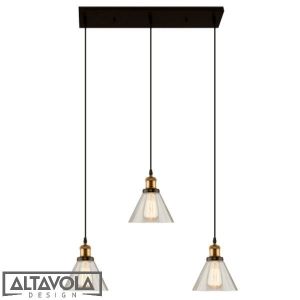 Altavola :: Żyrandol NEW YORK LOFT NO.1 CL transparentny