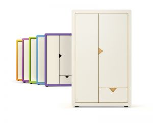 Szafa dwudrzwiowa 2D + 1S Frame Timoore